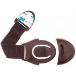 Kik KX7908 bezpečnostní zábrana na skříně 1 ks hnědá – Hledejceny.cz