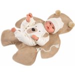 Llorens 63645 NEW BORN realistická miminko se zvuky a měkkým látkovým tělem 36 cm – Hledejceny.cz