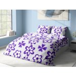 Aaryans bavlna povlečení EMILY fialové 140x200 70x90 – Sleviste.cz