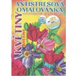 Antistresová omalovánka A5 Květiny BO425 – Zbozi.Blesk.cz