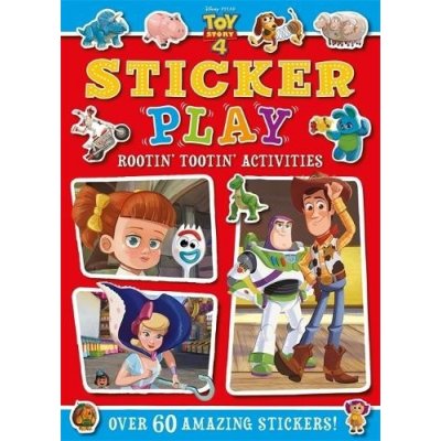 Disney Pixar Toy Story 4: Sticker Play Rootin Tootin Activities – Zboží Mobilmania