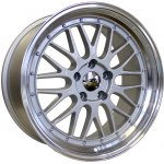 Racing Line BK848 8.5x19 5x120 ET33 silver polished rim | Zboží Auto