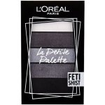 L'Oréal Paris La Petite Palette Fetishist paletka očních stínů 5 x 0,80 g – Zboží Mobilmania