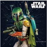 Procos EKO Papírové ubrousky STAR WARS Galaxie 20ks 33x33cm – Zboží Dáma