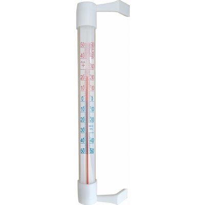 Verk 01827 Venkovní okenní teploměr bílý – Zboží Mobilmania