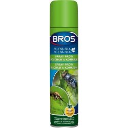 Bros zelená síla spray proti mouchám a komárům 300 ml