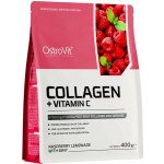 OstroVit Collagen + Vitamin C - Raspberry lemonade with mint 400 g – Hledejceny.cz