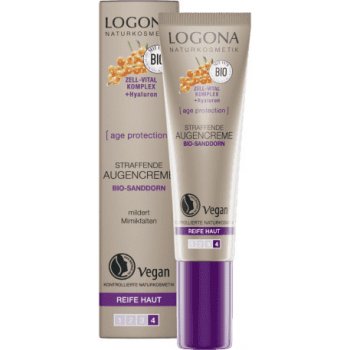 Logona Age Protection oční krém proti vráskám Hyaluron 15 ml