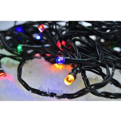 Solight Vánoční řetěz 200 LED barevný 20 m