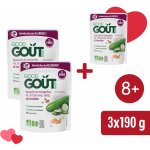 Good Gout BIO Krevety s rýží, cuketou a kokosovým mlékem 190 g – Zboží Dáma