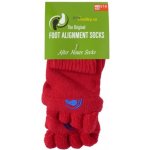 Happy Feet HF03 Adjustační ponožky Red – Zboží Dáma