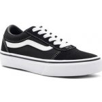 Vans Chlapecké tenisky Yt Ward Suede Canvas černé – Zboží Dáma