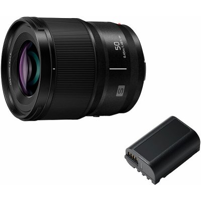 Panasonic Lumix S 50mm f/1,8 + Battery 7,2V / 2200mAh S-S50 PACK – Zboží Živě