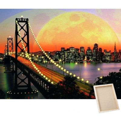 GFT Diamantové malování s rámem New York 30 x 40 cm – Hledejceny.cz