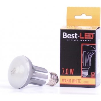 Best-Led žárovka R63 240V 7W 570lm Teplá bílá