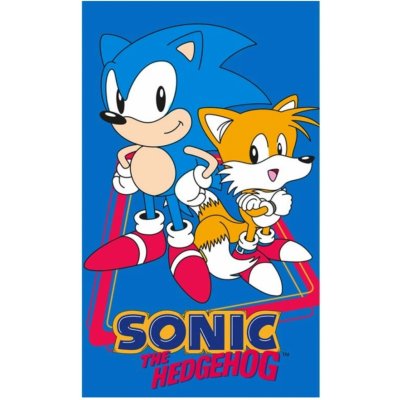 Carbotex Dětský ručník Ježek Sonic 30 x 50 cm – Zboží Mobilmania