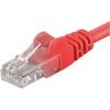 síťový kabel PremiumCord sp6utp020R Patch UTP RJ45-RJ45 CAT6, 2m, červený