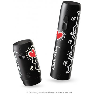 Elektrická sada na víno Keith Haring Vacu Vin - USB, včetně Li-ion baterie – Hledejceny.cz