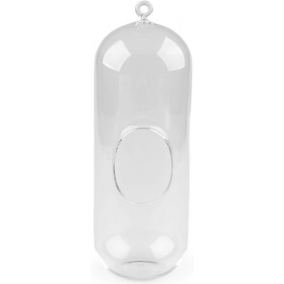 Prima-obchod Aerárium / skleněný válec 10,5x29 cm, barva transparent – Zboží Dáma