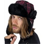 čepice Chemical black- greer black/ red tartan POI1279 – Sleviste.cz