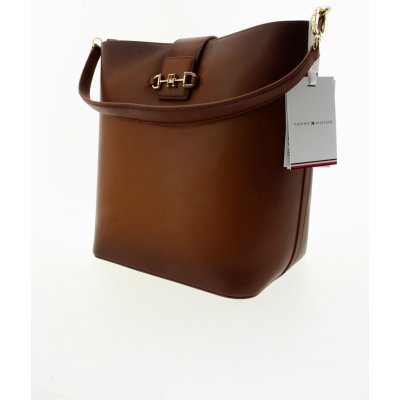 Tommy Hilfiger dámská kožená kabelka AW0AW17397-0HD-612 hnědá – Hledejceny.cz