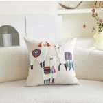 Jerry Fabrics Polštář s flitry Llama 03 40x40 – Sleviste.cz