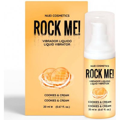 Nuei Cosmetics ROCK ME! Liquid Vibrator Cookies & Cream 20 ml – Sleviste.cz