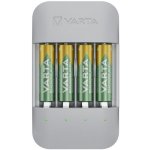 Varta Eco Charger Pro Recycled + 4x AA 2100 mAh 57683101121 – Zboží Mobilmania