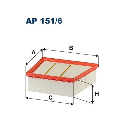 FILTRON AP 151/6 Vzduchový filtr (AP151/6) – Hledejceny.cz