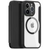 Pouzdro a kryt na mobilní telefon Apple Pouzdro DUX DUCIS Skin X flipové s MagSafe iPhone 14 Pro - černé