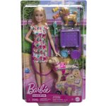 Mattel Barbie panenka a pejsek s invalidním vozíčkem – Zboží Mobilmania