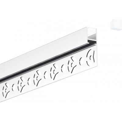 SJ-Tec Hliníkový profil matný stříbrný SJ-ALP3613 1 m – Zboží Dáma