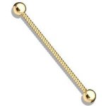 Šperky4U Industrial piercing ID01030-GD – Hledejceny.cz