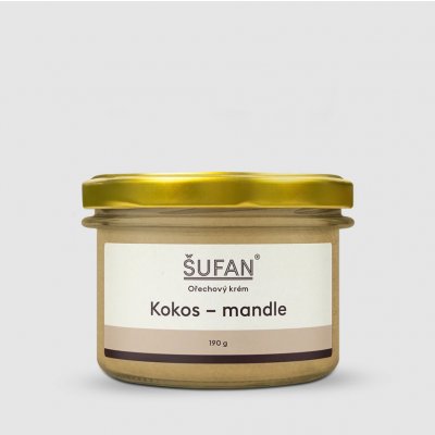 Šufan Kokosovo-mandlové máslo 190 g – Hledejceny.cz