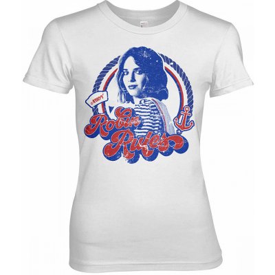 Stranger Things Robin Rules Girly White – Zboží Dáma