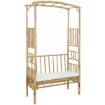 Bambusová pergola Vida oblouk s lavicí 205 cm – Hledejceny.cz
