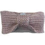 AJS Dívčí zimní čelenka AJS 50-230/F růžová – Zboží Dáma