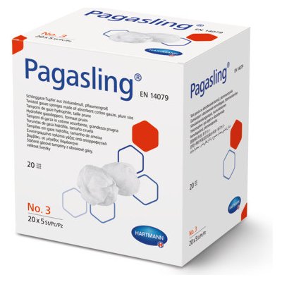 Pagasling Tampon stáčený sterilní 100 ks – Zboží Mobilmania