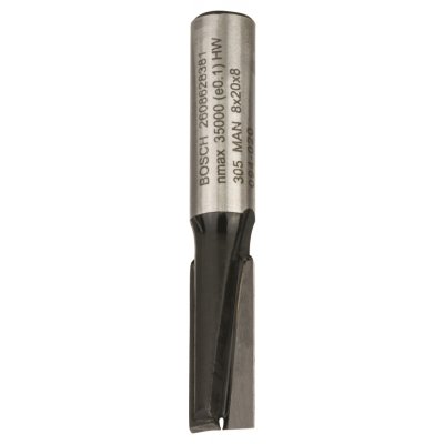 Bosch Accessories 2608628381 drážkovací fréza tvrdokov Délka 51 mm Vnější Ø 8 mm Ø hřídele 8 mm – Sleviste.cz