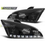 Tuning-Tec Přední čirá LED světla Ford Focus II (2004 - 2007) - černé – Hledejceny.cz