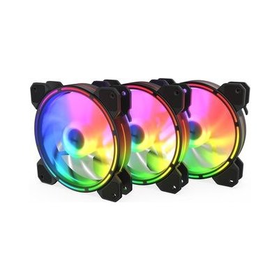 Krux Lunar 120 ARGB Kit 3ks KRX0068 – Hledejceny.cz