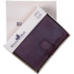 Pánská kožená peněženka s přezkou Black Bull burgundy