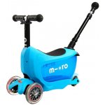 MICRO Mini2go Deluxe Plus koloběžka modré – Zboží Mobilmania