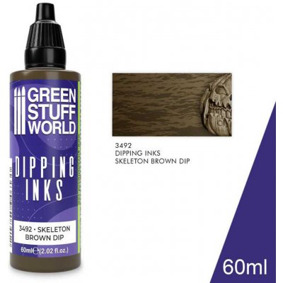 Green Stuff World Dipping Ink Skeleton Brown Dip 60ml – Zbozi.Blesk.cz