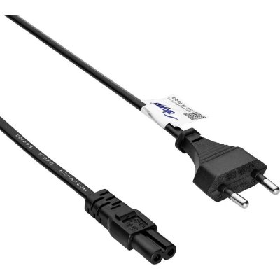 Akyga Napájecí kabel IEC C7 2pin 1.5m EU plug – Zboží Živě