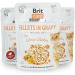 Brit Care Cat Fillets in Gravy Choice Chicken 85 g – Sleviste.cz