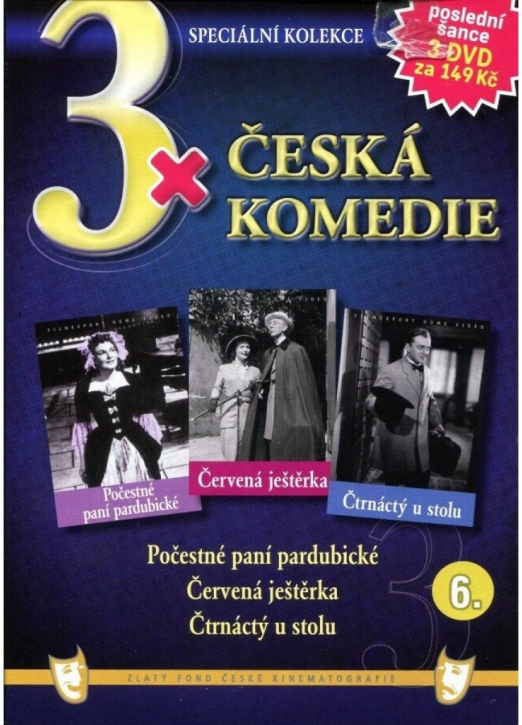 Česká komedie 6. DVD