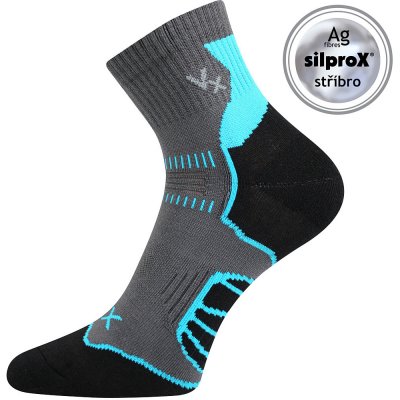 VoXX ponožky Falco cyklo tmavě šedé – Zboží Mobilmania