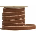 IB LAURSEN Sametová stuha na špulce Rust - 10 m, hnědá barva, textil – Zboží Dáma IB LAURSEN Sametová stuha na špulce Rust - 10 m, hnědá barva, textil – Zboží Dáma