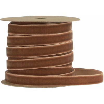IB LAURSEN Sametová stuha na špulce Rust - 10 m, hnědá barva, textil – Zboží Dáma IB LAURSEN Sametová stuha na špulce Rust - 10 m, hnědá barva, textil – Zboží Dáma